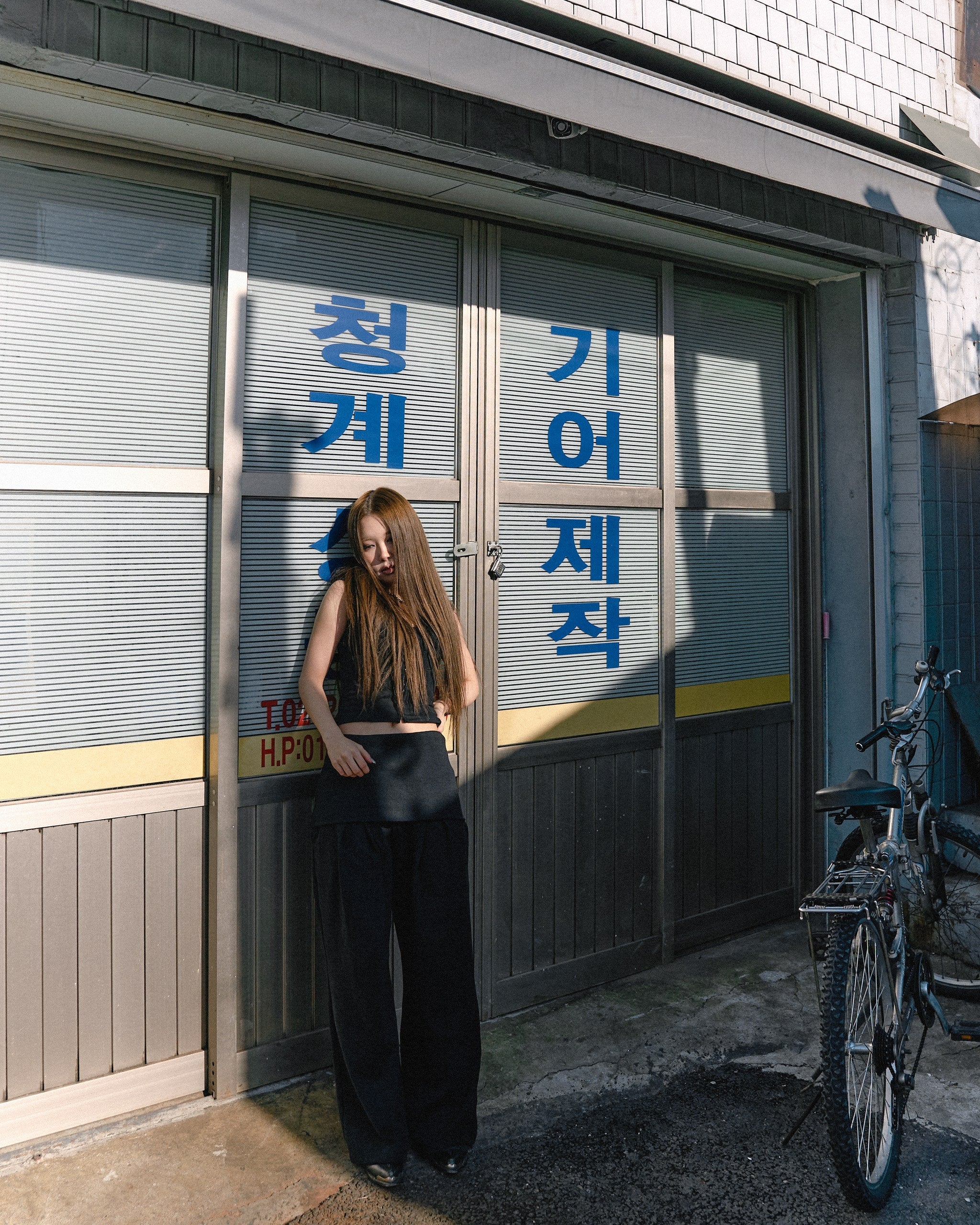 Foldover Pleated Pant